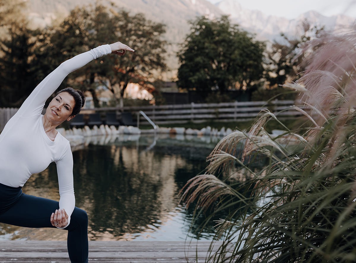 Yoga mit Ina am Naturschwimmteich